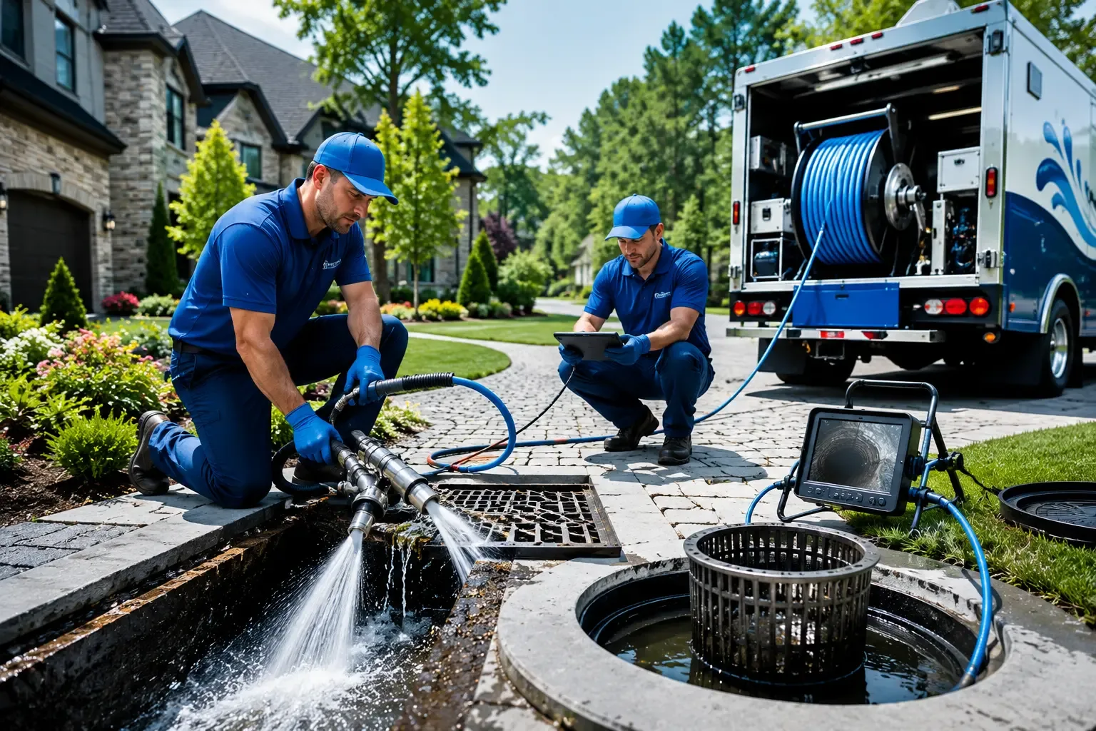 Local outdoor drain cleaning professionals in Bryan, TX